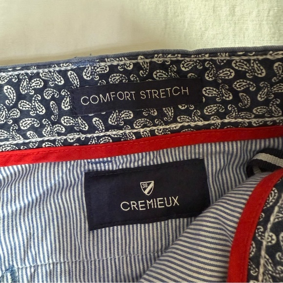 Daniel Cremieux Men’s Blue Shorts Comfort Stretch 30 SoHo Khaki 6” Inseam - Picture 3 of 7